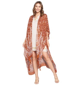 Yak & Yeti Kimono Wrap Paisley Floral