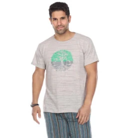 Yak & Yeti Men's T-Shirt Tree Of Life Print