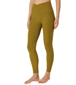 Beyond Yoga Spacedye At Your Leisure High Waisted 7/8 Yoga Leggings Bronze-Gold
