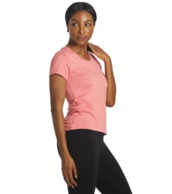 Marika Valery Yoga Tee Heather Geranium