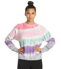 Spiritual Gangster Watercolor Bridget Raglan Pullover