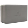 Hugger Mugger 4" Foam Yoga Block Grey