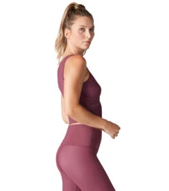 Tavi Pleated Bra Garnet