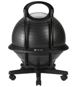 Gaiam Ultimate Balance Ball Chair Black