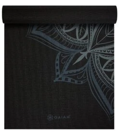 Gaiam 5mm Printed Yoga Mat Folkstone Point