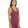 NUX Groundwork Organic Yoga Tank Purple Onyx