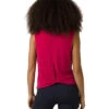PrAna Rogue Sleeveless Yoga Tank Red Berry