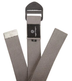 Hugger Mugger 6' Cotton Cinch Yoga Strap Grey