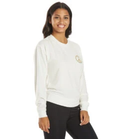 Spiritual Gangster Harmony Crew Neck Savasana Pullover Stone