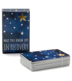 May You Know Joy In Recovery Mini Deck Navy