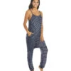 Spiritual Gangster Harem Jumpsuit Steel Tie Dye