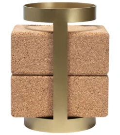 Mache Homi Yoga Tube Block Stand | Gold Gold