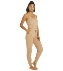 Spiritual Gangster Perfect Lounge Jumpsuit Camel