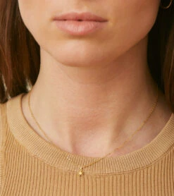 Dogeared Make A Wish Petite Starburst Necklace