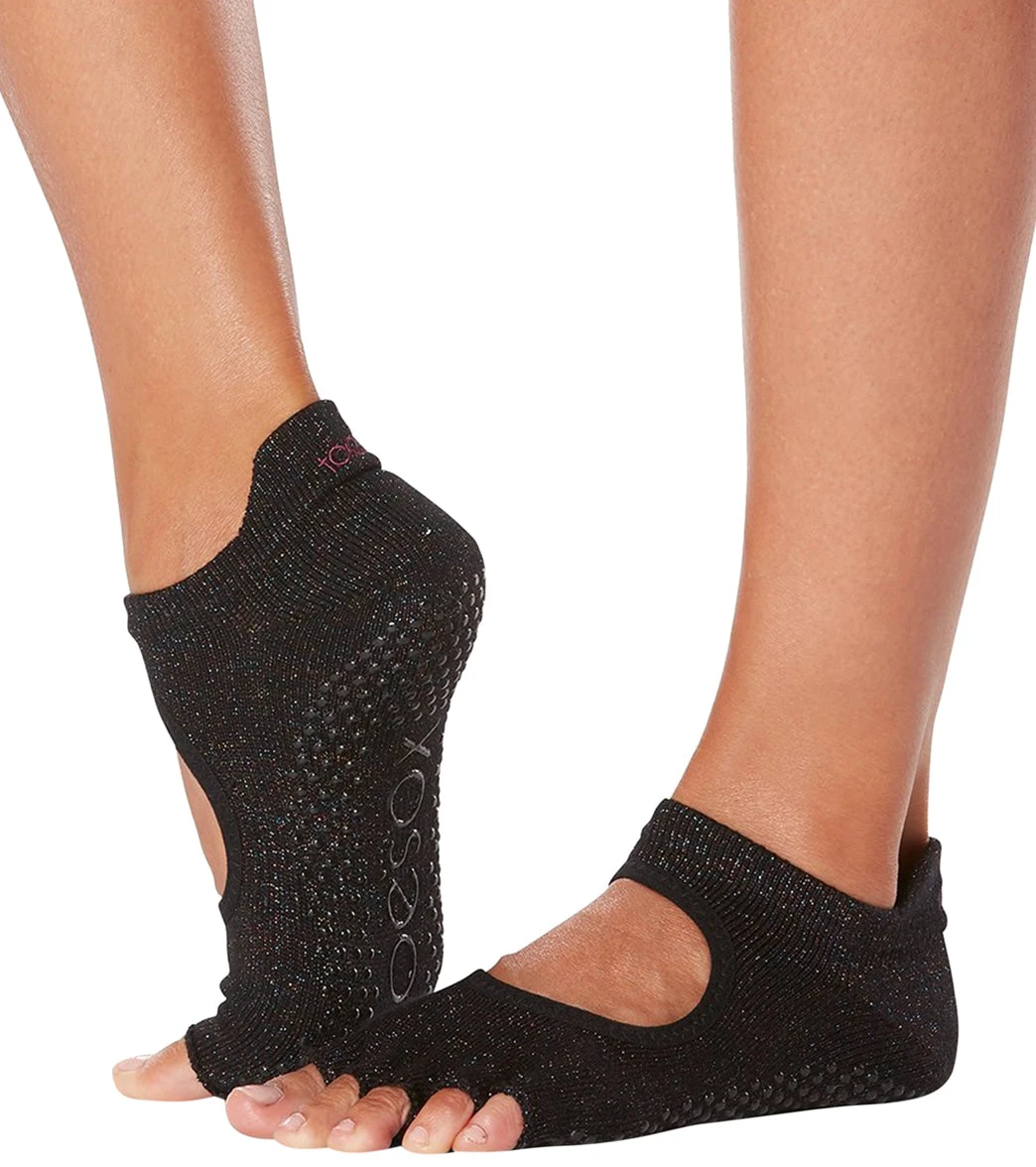 Toesox Bellarina Half-Toe Yoga Grip Socks Eve