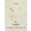TAI Jewelry Constellation Stud Pack Scorpio