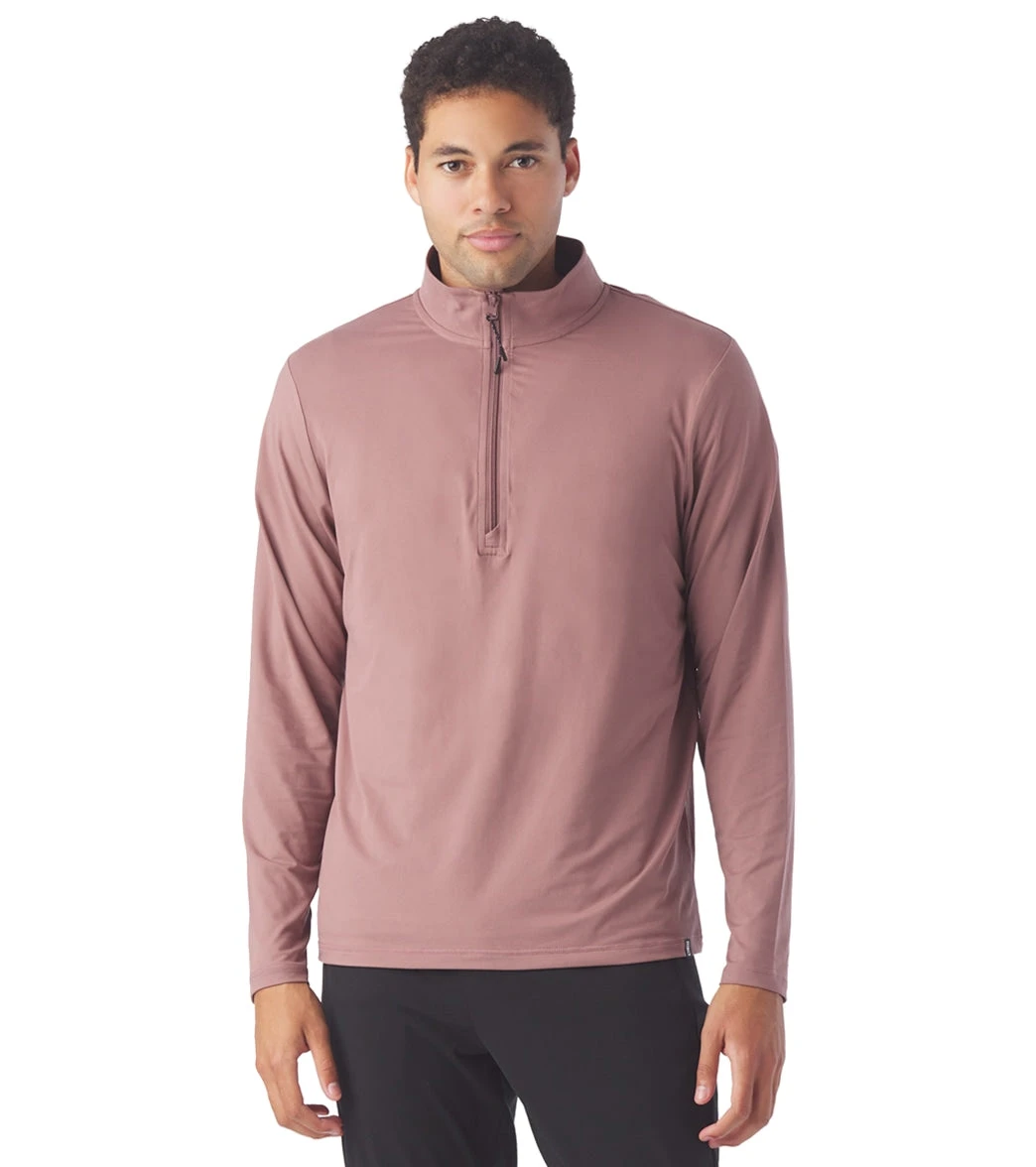 Glyder Tahoe 1/4 Zip Mauve - Image 5