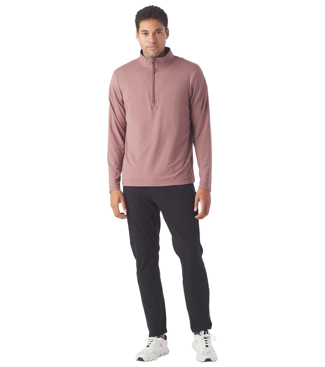 Glyder Tahoe 1/4 Zip Mauve - Image 3