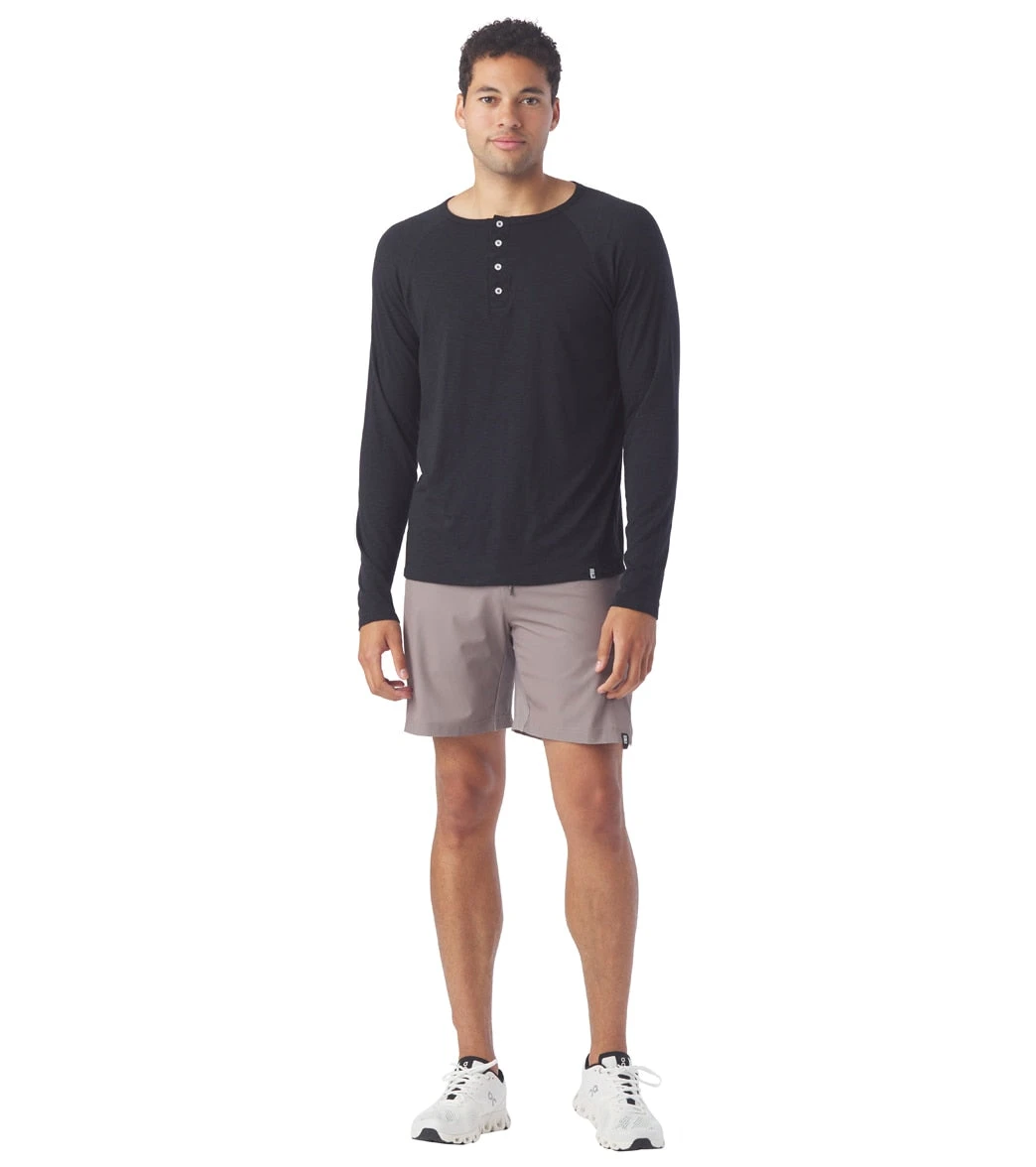 Glyder Relax Henley Black - Image 2
