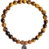 Mala Collective I Am Connected Bracelet Tiger’s Eye, Rudraksha
