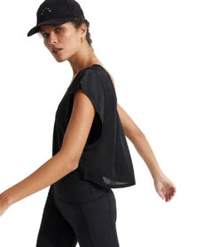 Varley Landon Crop Black