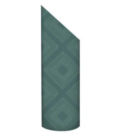 Mache Homi Yoga Mat Storage Tube | Rhombi Teal
