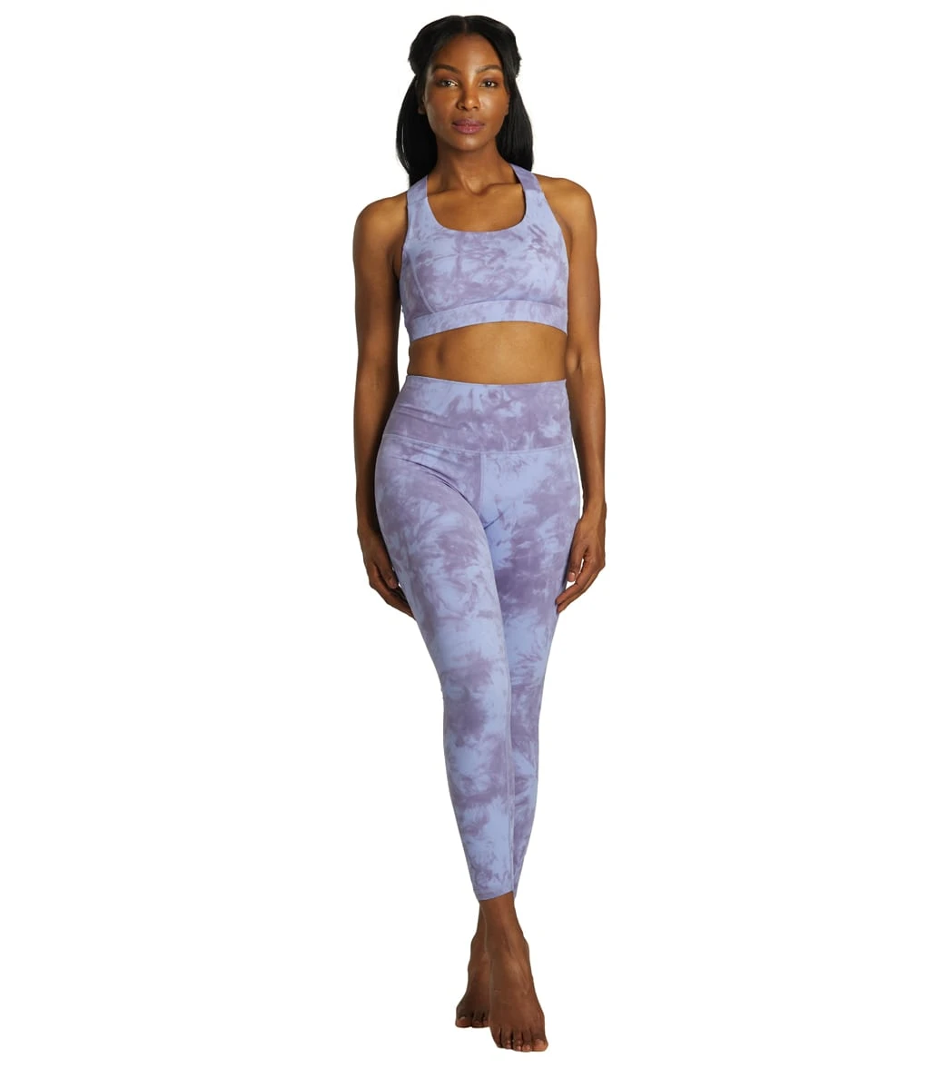 Glyder Pure Yoga Leggings Lilac Tonal Dye - Image 3