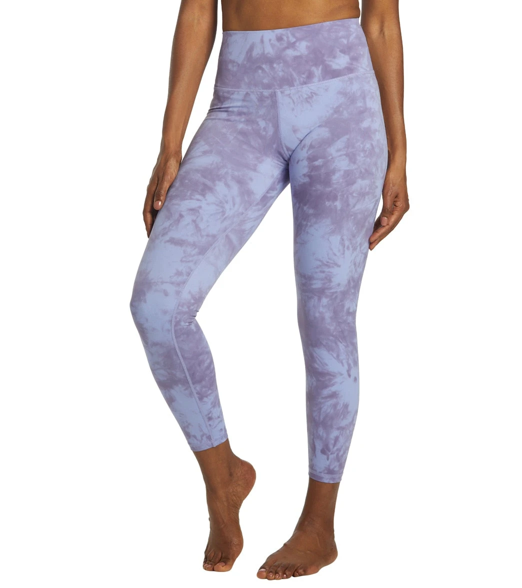 Glyder Pure Yoga Leggings Lilac Tonal Dye - Image 4
