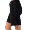 NUX Terry Boyfriend Short Black