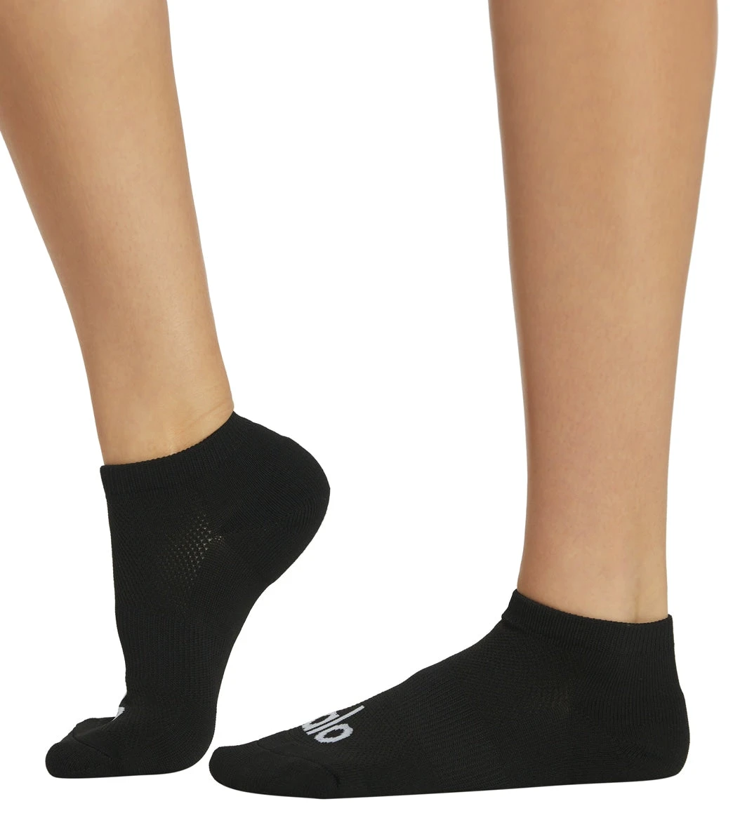 Alo Yoga Everyday Sock Black/White - Image 2