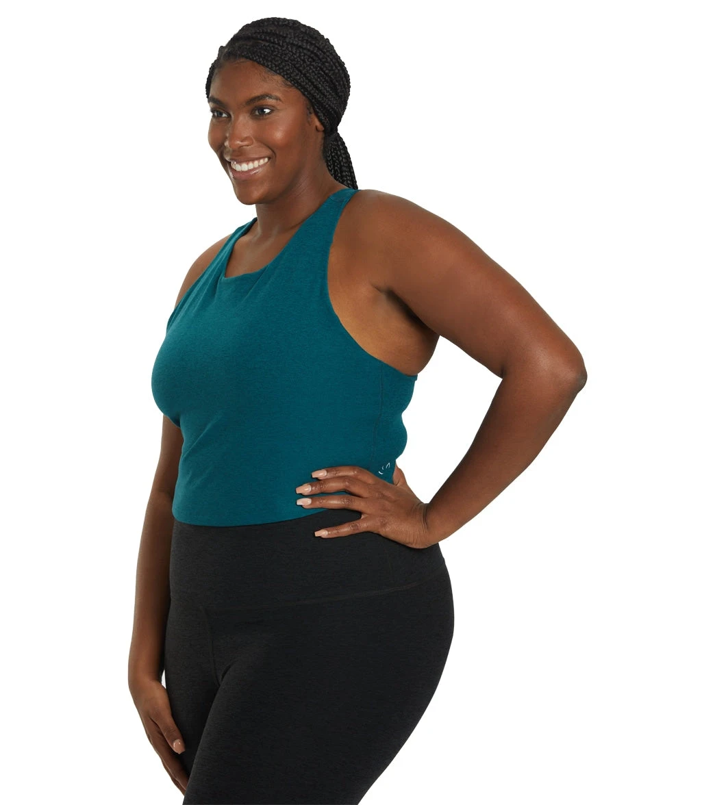 Beyond Yoga Plus Size Spacedye Focus Cropped Tank - Image 4