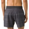 PrAna Men's Slope Short Charcoal Stripe