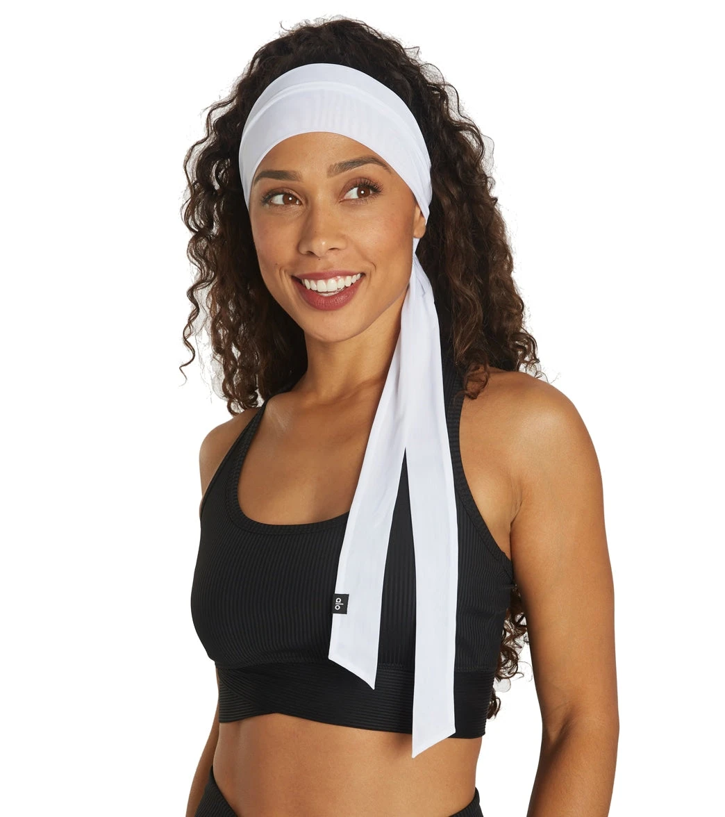 Alo Yoga Fresh Mesh Tie Headband - Image 3