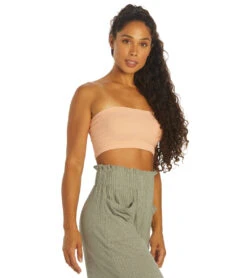 Free People Amelia Bandeau Rose Blush