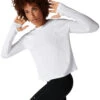 Sweaty Betty Haste Run Long Sleeve Top White
