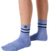 Sweaty Betty Go Faster Crew Socks 2 Pack Coast Blue