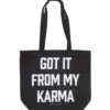 Spiritual Gangster Karma SG Canvas Tote