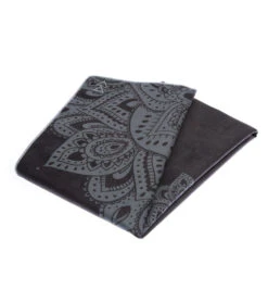 Yoga Design Lab Mat Yoga Towel Mandala Black Mandala Black
