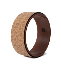Yoga Design Lab Yoga Wheel Cork Floral Batik Tonal
