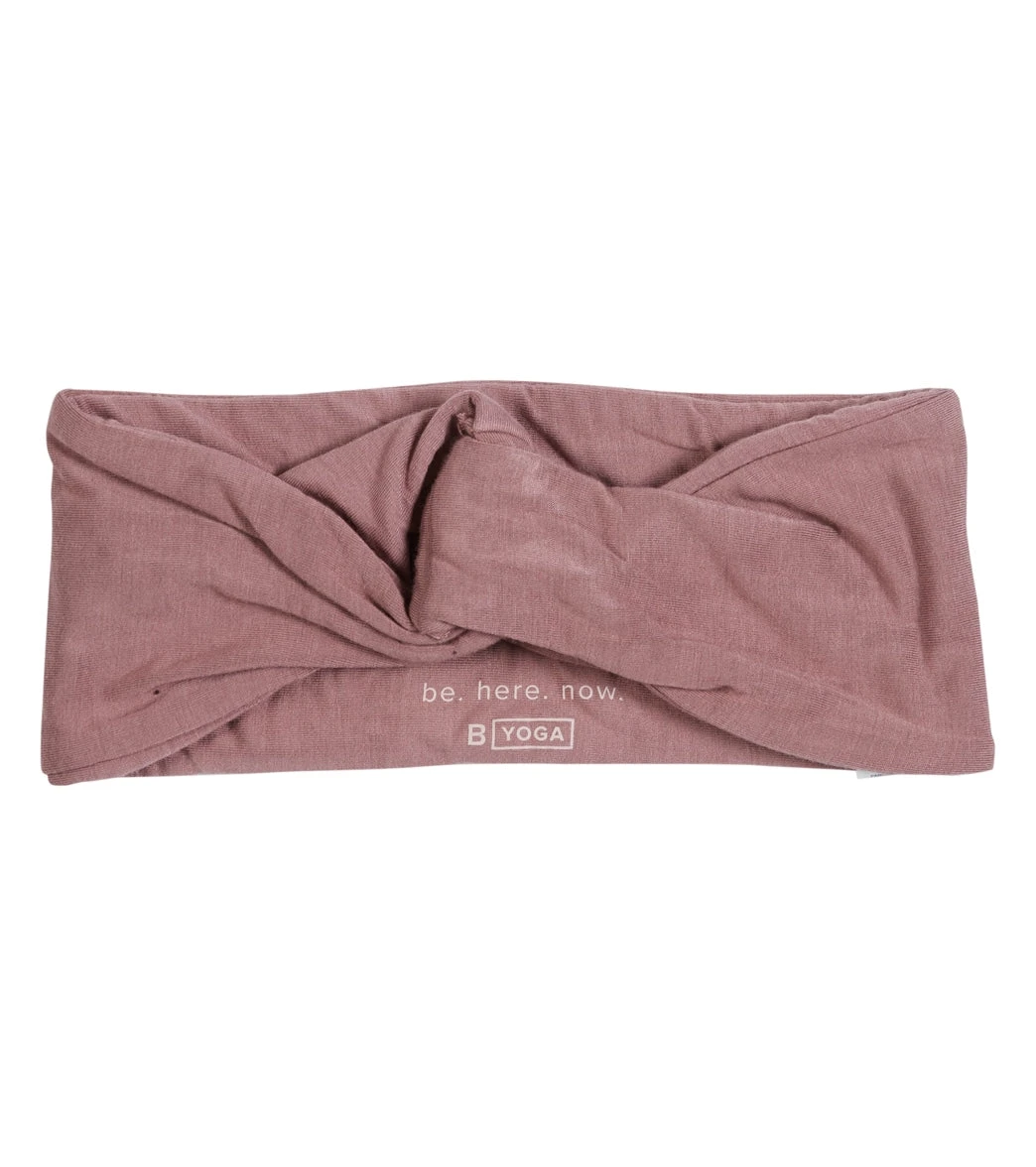 B Yoga The Zen Headwrap Dusty Rose