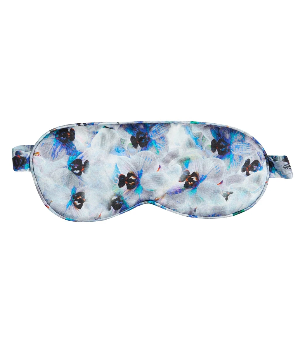 B Yoga The Silk Sleep Mask Midnight Orchid - Image 2