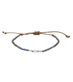 Lotus And Luna Intuition Moonstone Goddess Bracelet