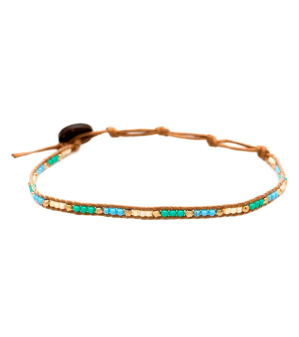 Lotus And Luna Wonder Wave Anklet - Image 2