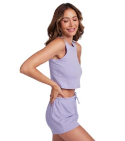 Onzie Sculpt Tank Amethyst Core Rib