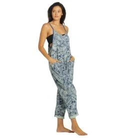 Free People Hot Shot Printed Onesie Indigo Combo
