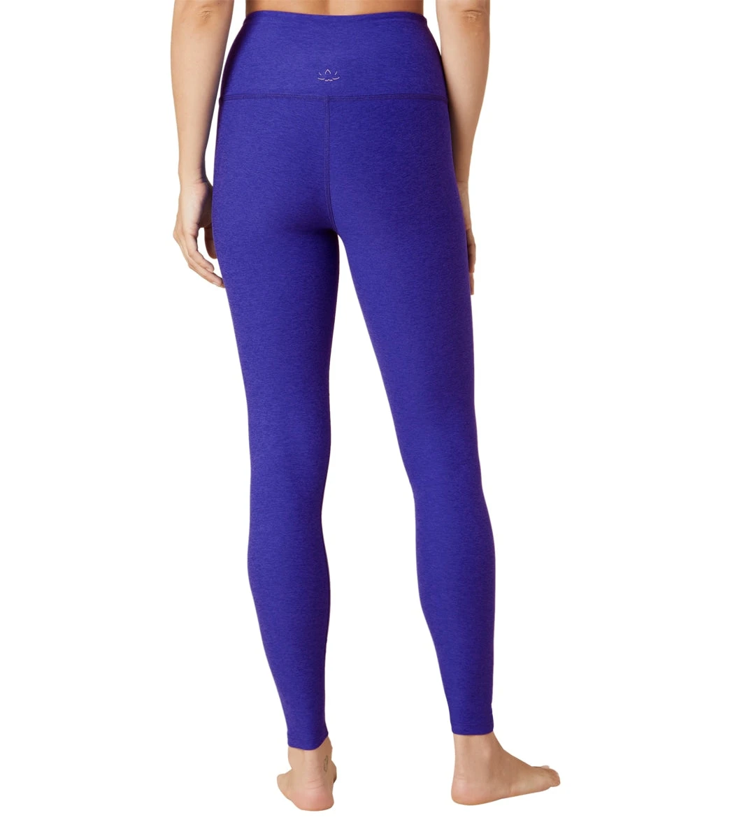 Beyond Yoga Spacedye High Waisted Long Yoga Leggings Sapphire Blue Heather - Image 2
