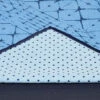 Manduka Yogitoes® Yoga Mat Towel, 71" Star Dye Clear Blue