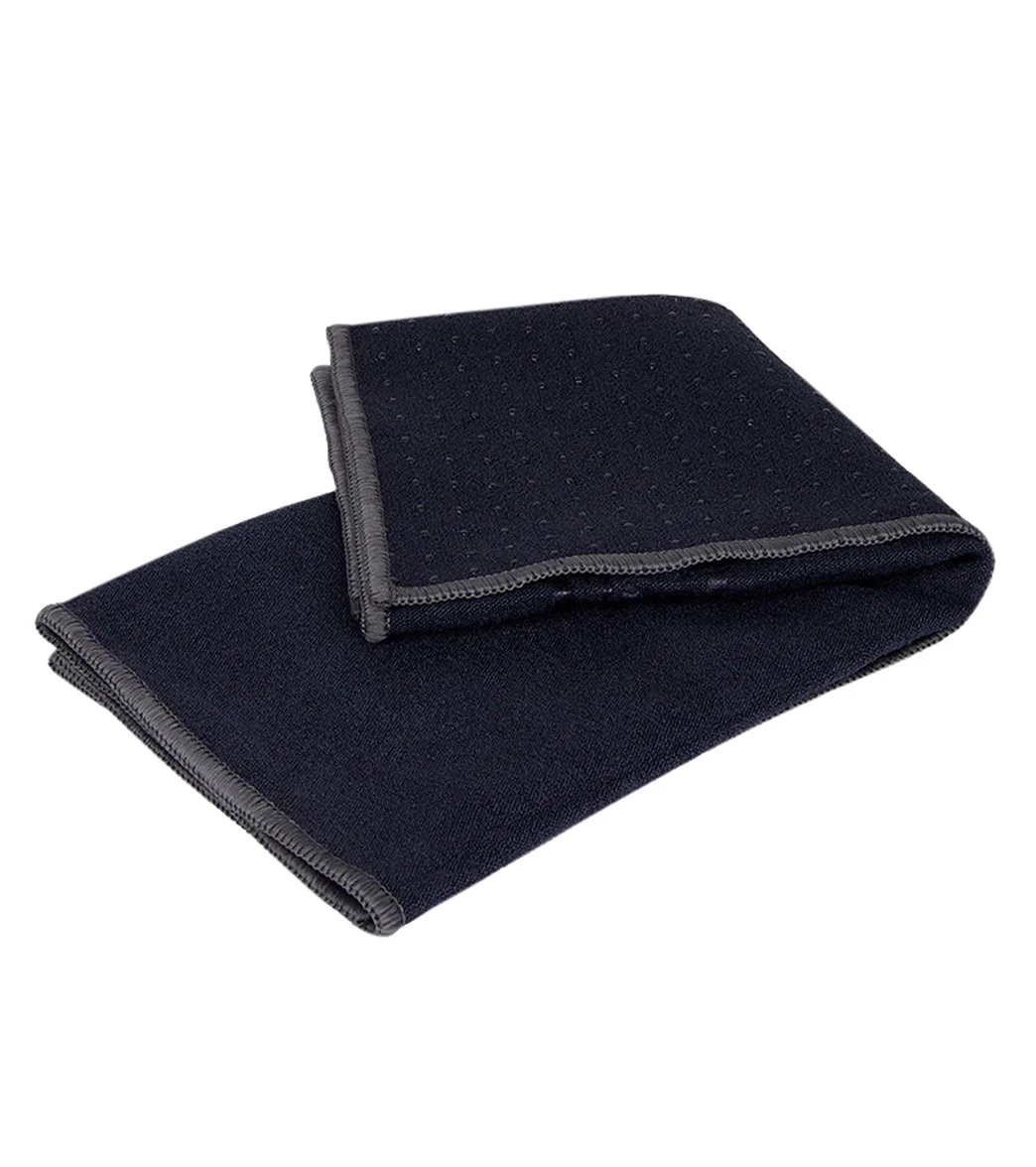 Manduka Yogitoes® Yoga Hand Towel Midnight - Image 3