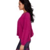 Onzie OM Long Sleeve Yoga Top Boysenberry
