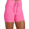 Year Of Ours Football Biker Shorts Hot Pink